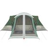 vidaXL Family Tent Tipi 8-Person Green Waterproof