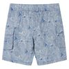 Kids' Shorts with Drawstring Dark Blue 116
