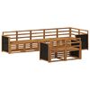 vidaXL Outdoor Sofa Set 7 pcs