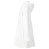 vidaXL Blanket Hoodie White S Fleece and Flannel