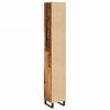 vidaXL Bathroom Cabinet Old Wood 30x30x190 cm Engineered Wood