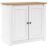 vidaXL Aquarium Stand PANAMA White and Brown 81 x 36 x 73 cm 250 kg