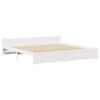 vidaXL Bed Frame without Mattress White 160x200 cm Solid Wood Pine