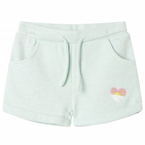 Kids' Shorts with Drawstring Mixed Light Mint 140