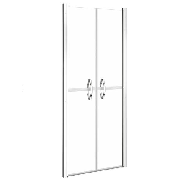 vidaXL Shower Door Clear ESG 91x190 cm