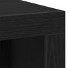vidaXL Coffee Table Black Engineered Wood