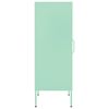 vidaXL Storage Cabinet Mint 42.5x35x101.5 cm Steel