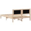 vidaXL Bed Frame Light Grey 150 x 200 cm Solid Pine Wood