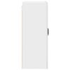 vidaXL Kitchen Cabinet Kalmar High Gloss White 60 x 31 x 80 cm