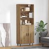 vidaXL Highboard Artisan Oak 69.5 x 34 x 180 cm