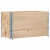 vidaXL Pallet Collars 3 pcs 100x50 cm Solid Wood Pine