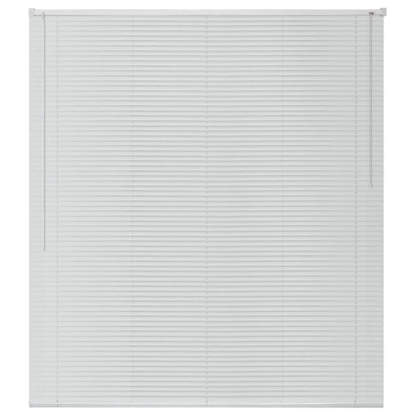 vidaXL Window Blinds Aluminium 120x130 cm White