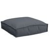vidaXL Cushion 4 pcs Anthracite 40 x 40 x 8 cm Oxford Fabric