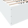 vidaXL Bed Frame without Mattress White 90x200 cm