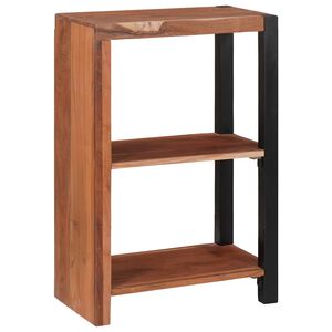 vidaXL Bookshelf Brown 50 x 30 x 75 cm Solid Acacia Wood