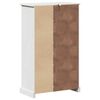 vidaXL Bathroom Cabinet VIGO White 67.5 x 34 x 110 cm Solid pine wood