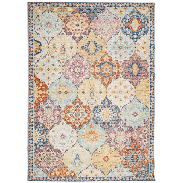 vidaXL Rug ARBIZU Indoor and Outdoor Vintage Design 200x280 cm