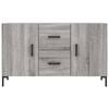 vidaXL Sideboard Grey Sonoma 100x36x60 cm Engineered Wood