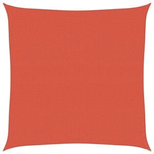 vidaXL Sunshade Sail 160 g/m&sup2; Terracotta 7x7 m HDPE