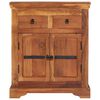 vidaXL Sideboard 63x30x75 cm Solid Acacia Wood