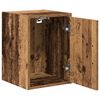 vidaXL Garage Wall Cabinet Old Wood Engineered Wood