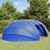 vidaXL Pool Tent Dome Green 640 x 432 x 205 cm