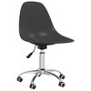 vidaXL Swivel Office Chair Light Grey PP