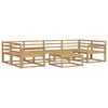 vidaXL Outdoor Sofa Set 7 pcs White