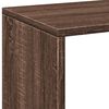vidaXL Room Divider Bookcase Brown Oak 69.5x29x137.5 cm Engineered Wood