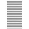 vidaXL Zebra Blind 80 x 175 cm Grey