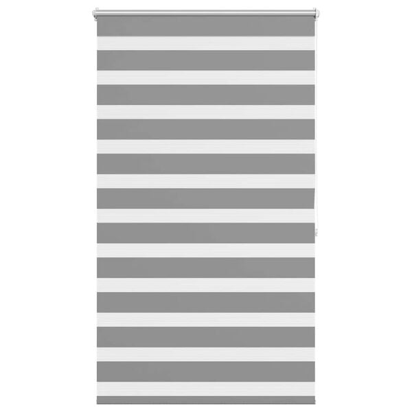 vidaXL Zebra Blind 80 x 175 cm Grey
