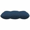 vidaXL Seat Cushions 4 pcs Blue 40 x 40 x 12 cm Fabric