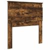 vidaXL Headboard with Headboard Smoked Oak 75 cm Engineered Wood