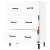 vidaXL Sideboard White 69.5x34x90 cm Engineered Wood