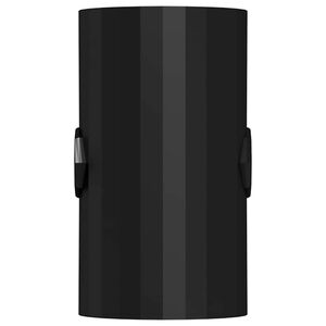 vidaXL Football Table Stoppers 10 pcs Black 1.7 x 1.7 x 3.2 cm PP