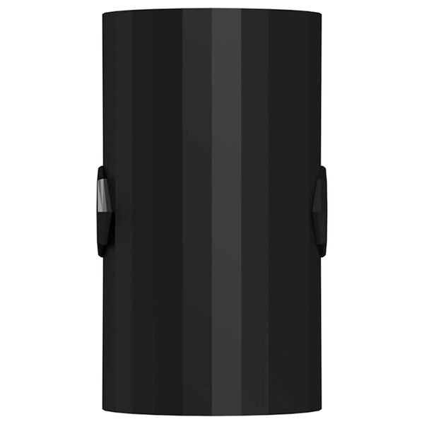 vidaXL Football Table Stoppers 10 pcs Black 1.7 x 1.7 x 3.2 cm PP