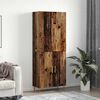 vidaXL Highboard Old wood 69.5 x 34 x 180 cm Engineered Wood