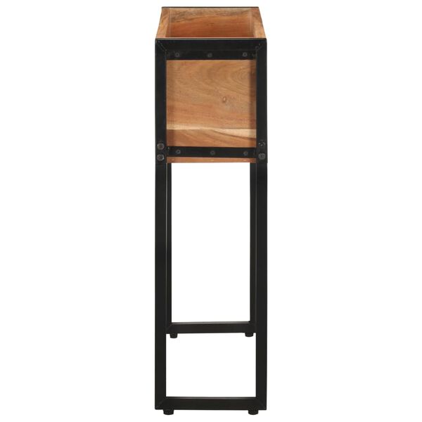 vidaXL Planter 60x20x68 cm Solid Acacia Wood