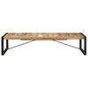 vidaXL Coffee Table 180x90x40 cm Rough Mango Wood