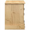 vidaXL TV Cabinet Corona 100x40x52 cm Solid Wood Pine