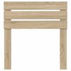 vidaXL Headboard with Headboard Sonoma Oak 75 cm Engineered wood