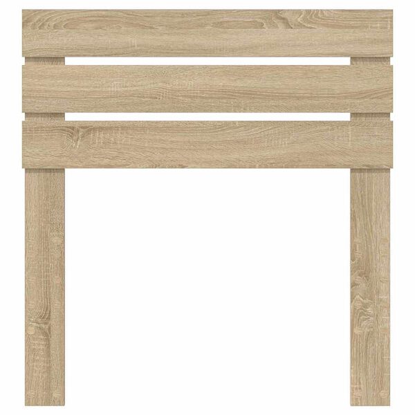 vidaXL Headboard with Headboard Sonoma Oak 75 cm Engineered wood