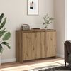 vidaXL Sideboard Artisan Oak 102x33x75 cm Engineered Wood