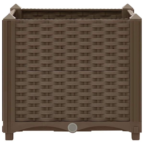 vidaXL Raised Bed 40x40x38 cm Polypropylene