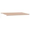 vidaXL Retractable Awning Multicolour 600 x 350 cm