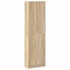 vidaXL Wardrobe with Shelf Sonoma Oak 55 x 25 x 189 cm Engineered Wood