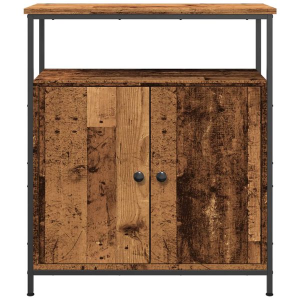 vidaXL Sideboard Old Wood 70x30x80 cm Engineered Wood