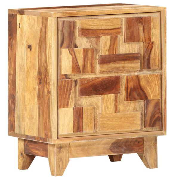 vidaXL Bedside Cabinet 40x30x50 cm Solid Wood