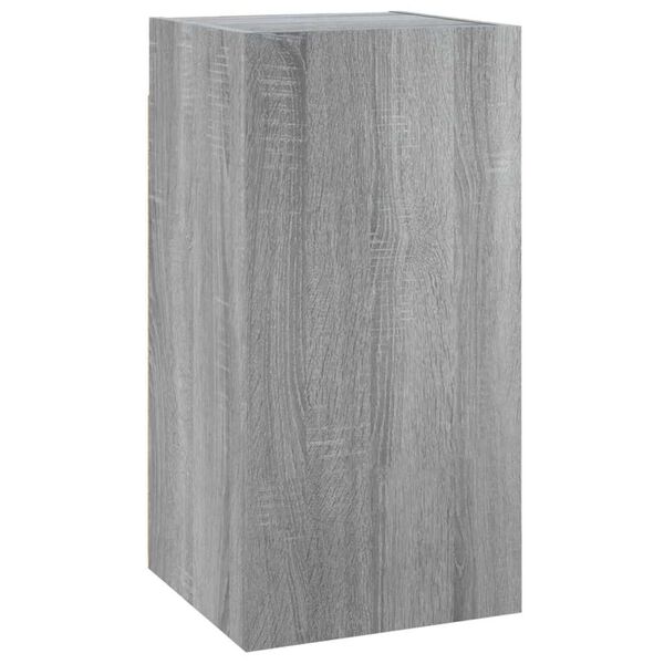 vidaXL TV Cabinet Grey Sonoma 30.5x30x60 cm Engineered Wood