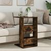 vidaXL Side Table Smoked Oak 40 x 35 x 60.5 cm Engineered Wood